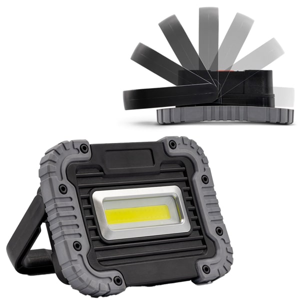 Arbejdslampe med logotryk