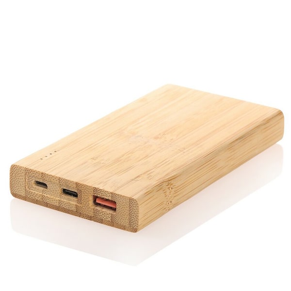 Powerbank i Bambus 8000 mAh