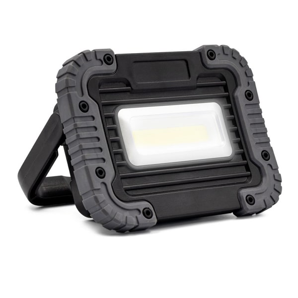 COB arbejdslampe - Grå